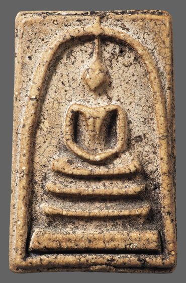 พระสมเด็จวัดระฆัง พิมพ์ใหญ่ อกร่อง เกศทะลุซุ้ม รูปที่ 2