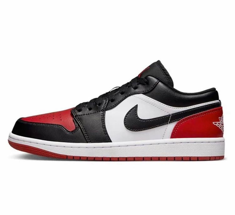 รองเท้า Nike Jordan 1 low ดำแดง. รูปที่ 3
