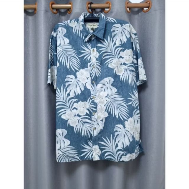 เสื้อเชิ๊ต,เสื้อฮาวาย Hawaii, ยี่ห้อ Cooke Street- อก 56" - ยาว 33" รูปที่ 2