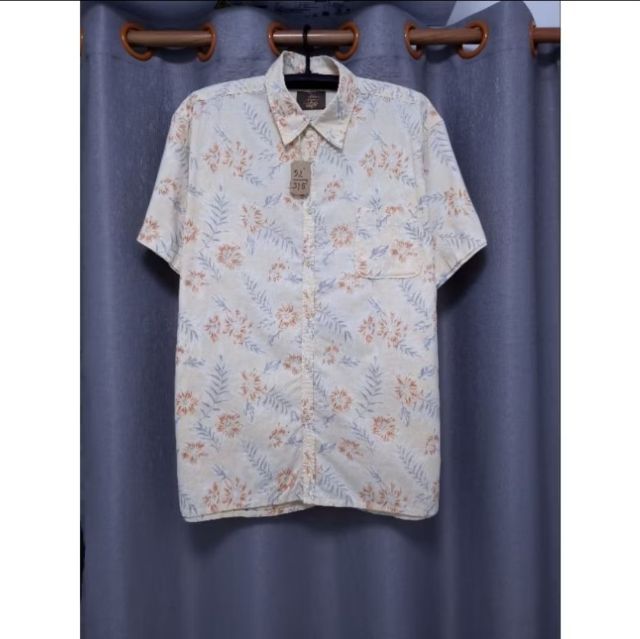 เสื้อเชิ๊ต,เสื้อฮาวาย Hawii, vintage ยี่ห้อ sunny clouds อก 52",ยาว 31.5" รูปที่ 2