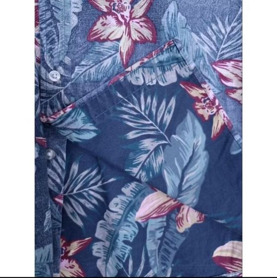 เสื้อเชิ๊ต,เสื้อฮาวาย Hawaii ยี่ห้อ SONAMA อก 56" , ยาว 32" รูปที่ 8