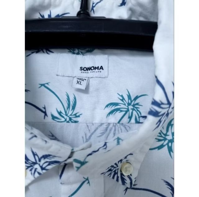 เสื้อเชิ๊ต,เสื้อฮาวาย, Hawaii ยี่ห้อ SONAMA อก 52",ยาว 31" รูปที่ 6