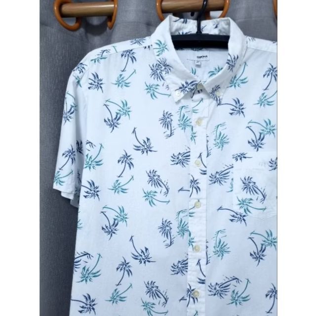 เสื้อเชิ๊ต,เสื้อฮาวาย, Hawaii ยี่ห้อ SONAMA อก 52",ยาว 31" รูปที่ 3