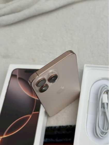 iPhone 16 Pro Max 512g สีทะเลทราย สภาพสวยมาก รูปที่ 7