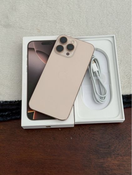 iPhone 16 Pro Max 512g สีทะเลทราย สภาพสวยมาก