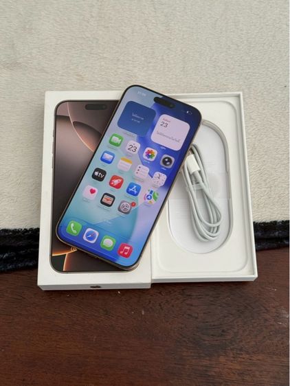 iPhone 16 Pro Max 512g สีทะเลทราย สภาพสวยมาก รูปที่ 2