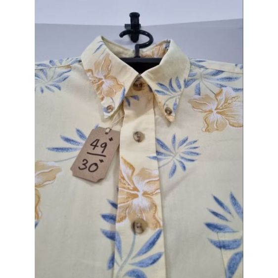เสื้อเชิ๊ต,เสื้อฮาวาย Hawaii ยี่ห้อ Natural Issue อก 49",ยาว 30" รูปที่ 5