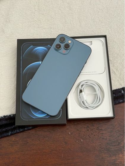 iPhone 12 pro max 256g สีฟ้า สภาพสวยมาก