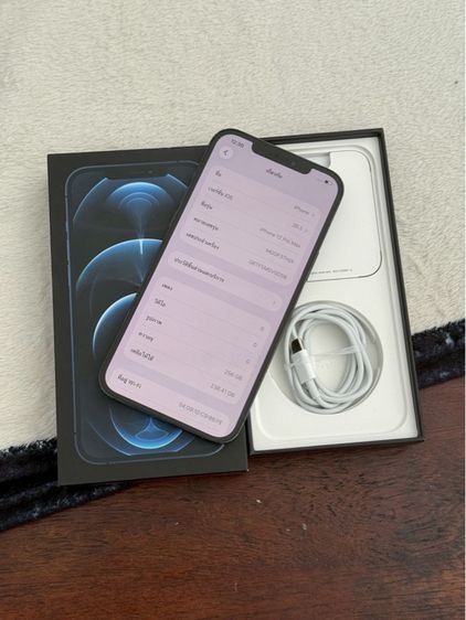 iPhone 12 pro max 256g สีฟ้า สภาพสวยมาก รูปที่ 3
