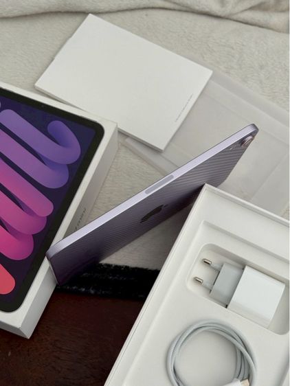 iPad Mini 7 256g wifi สีม่วง สภาพสวยมาก รูปที่ 7