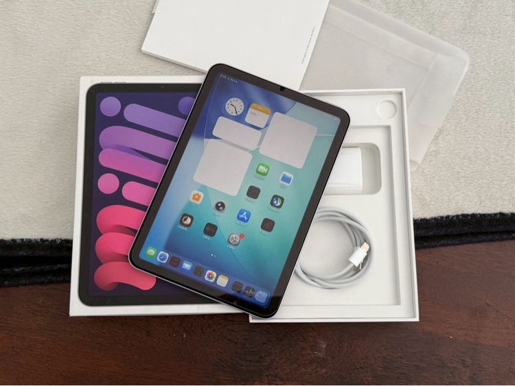 iPad Mini 7 256g wifi สีม่วง สภาพสวยมาก รูปที่ 2