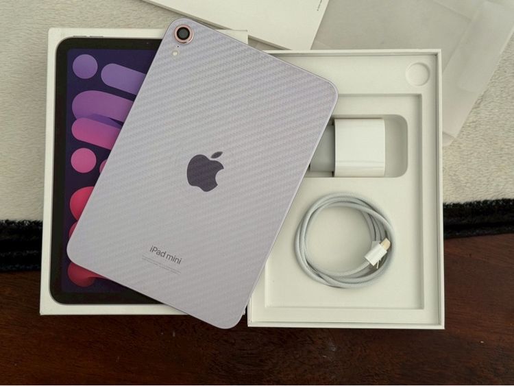 iPad Mini 7 256g wifi สีม่วง สภาพสวยมาก