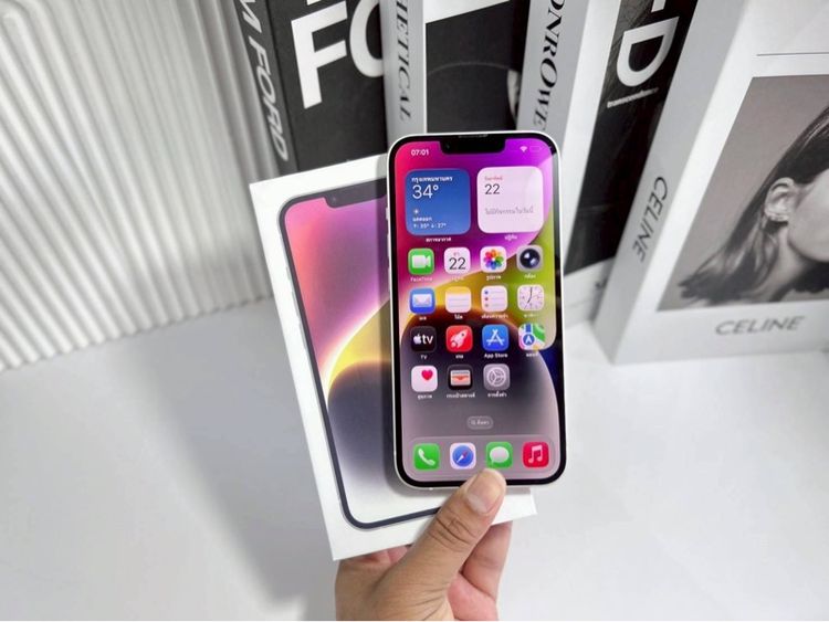 iPhone 14 128GB สีขาว สภาพสวยมาก รูปที่ 2