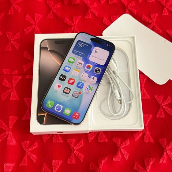 iPhone 16 Pro 128g สีทะเลทราย สภาพสวยมาก รูปที่ 2