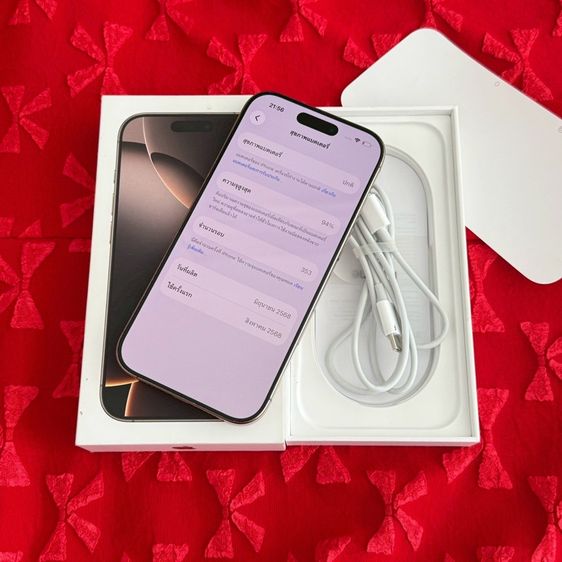 iPhone 16 Pro 128g สีทะเลทราย สภาพสวยมาก รูปที่ 5