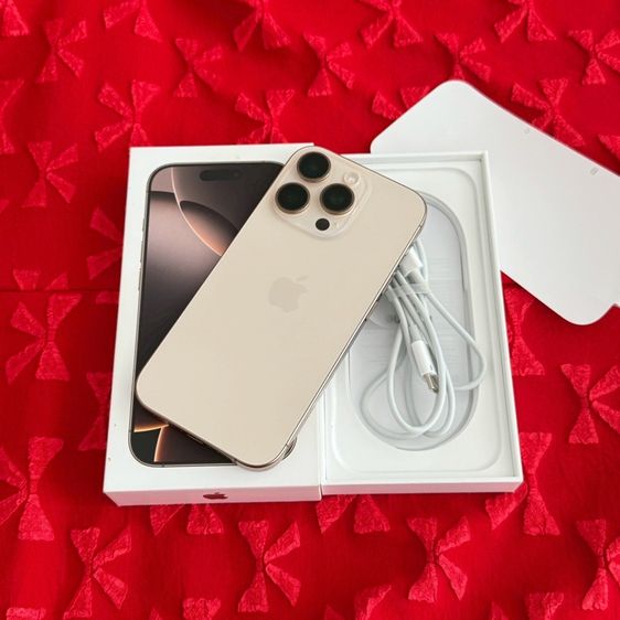 iPhone 16 Pro 128g สีทะเลทราย สภาพสวยมาก