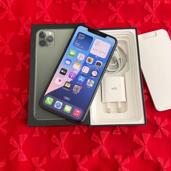 iPhone 11 Pro Max 64g สีเขียว สภาพสวยมาก รูปที่ 2
