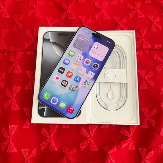 iPhone 16 Pro Max 256g สีขาว สภาพสวยมาก รูปที่ 2