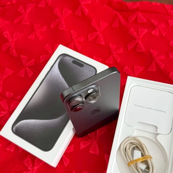 iPhone 15 Pro 128g สีดำ สภาพสวยมาก รูปที่ 7