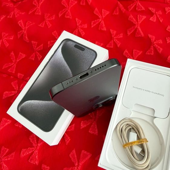 iPhone 15 Pro 128g สีดำ สภาพสวยมาก รูปที่ 6