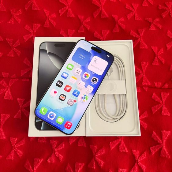 iPhone 16 Pro Max 512g สีขาว สภาพสวยมาก รูปที่ 2
