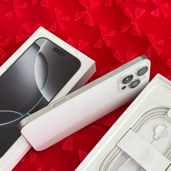 iPhone 16 Pro Max 512g สีขาว สภาพสวยมาก รูปที่ 8