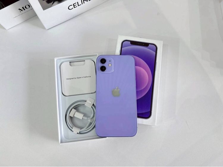 iPhone 12 64GB สีม่วง สภาพสวยมาก