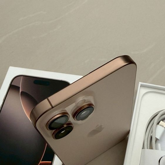 iPhone 16 Pro Max 256g สีทะเลทราย สภาพสวย รูปที่ 7