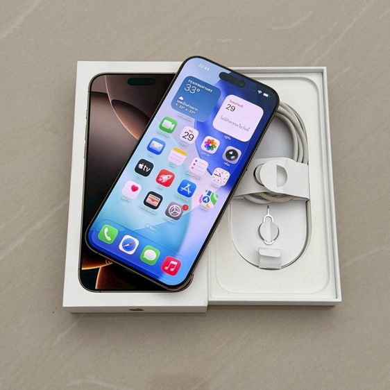 iPhone 16 Pro Max 256g สีทะเลทราย สภาพสวย รูปที่ 2