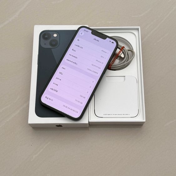 iPhone 13 128g สีดำ สภาพสวย รูปที่ 3