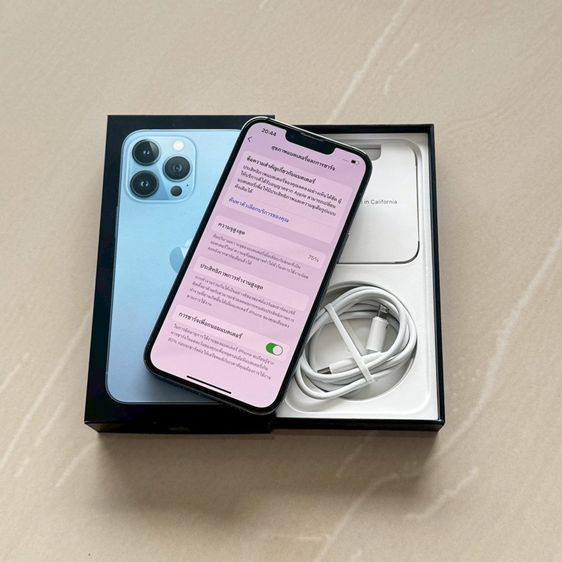 iPhone 13 Pro 256g สีฟ้า สภาพสวย รูปที่ 5