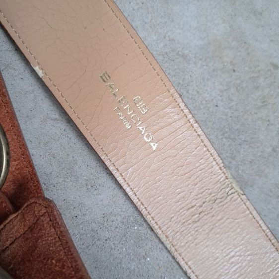 เข็มขัด Balenciaga Paris มือสอง งานรุ่นเก่า รูปที่ 3