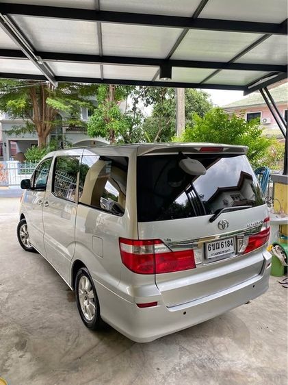 Toyota Alphard 2003 3.0 V6 Utility-car เบนซิน ไม่ติดแก๊ส เกียร์อัตโนมัติ บรอนซ์เงิน รูปที่ 4