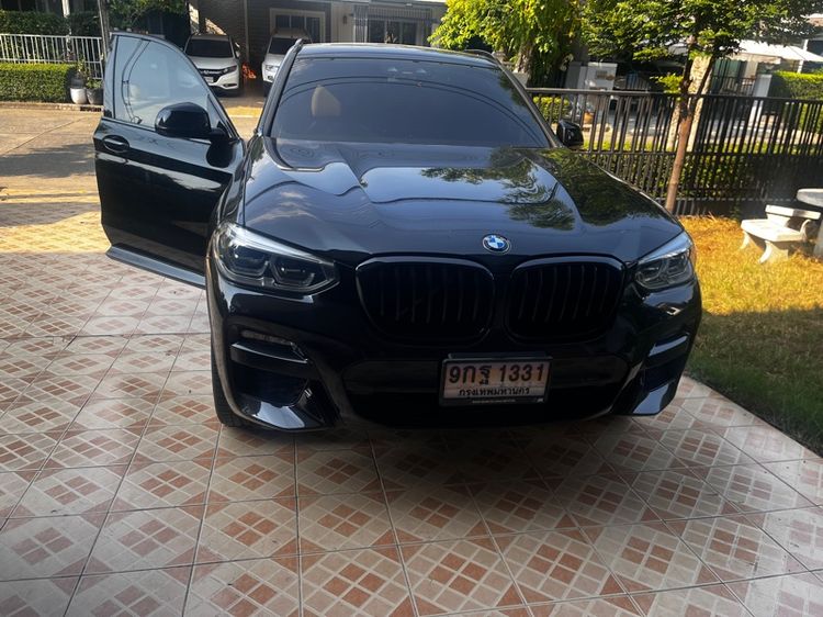 รถ BMW X3 2.0 xDrive30e M Sport 4WD สี ดำ