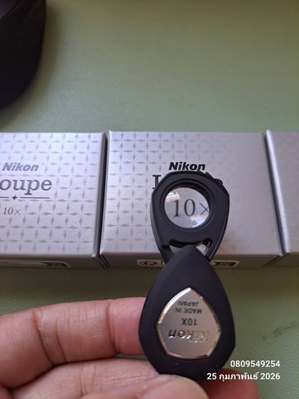 กล้องส่องพระ Nikon Loupe 10x  MADE IN JAPAN  รูปที่ 2