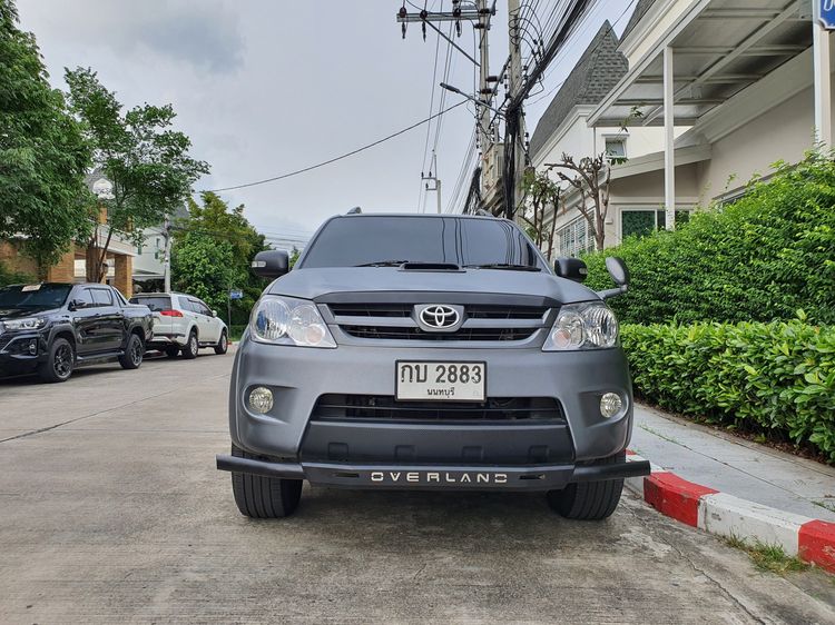รถ Toyota Fortuner 2.7 V 4WD สี เทา