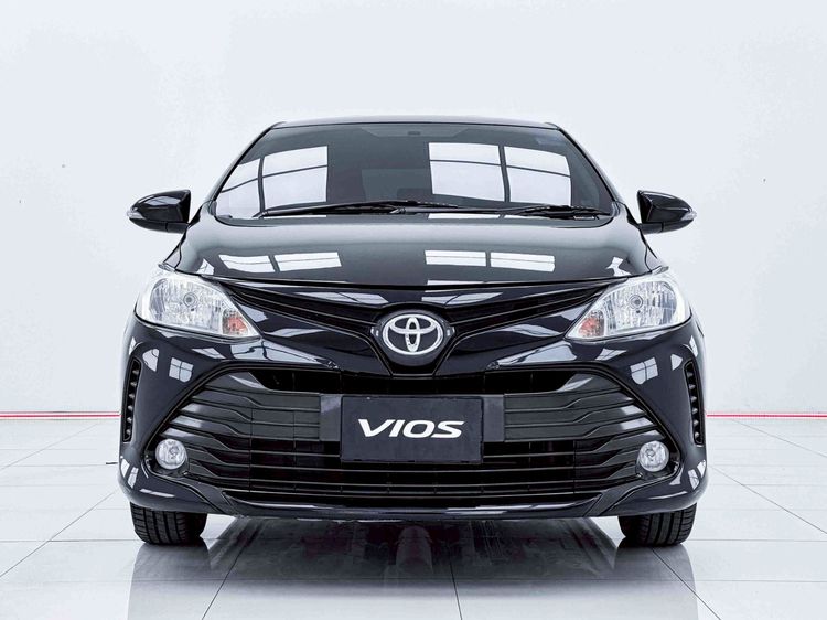 Toyota Vios 2018 1.5 E Sedan เบนซิน ไม่ติดแก๊ส เกียร์อัตโนมัติ ดำ รูปที่ 3