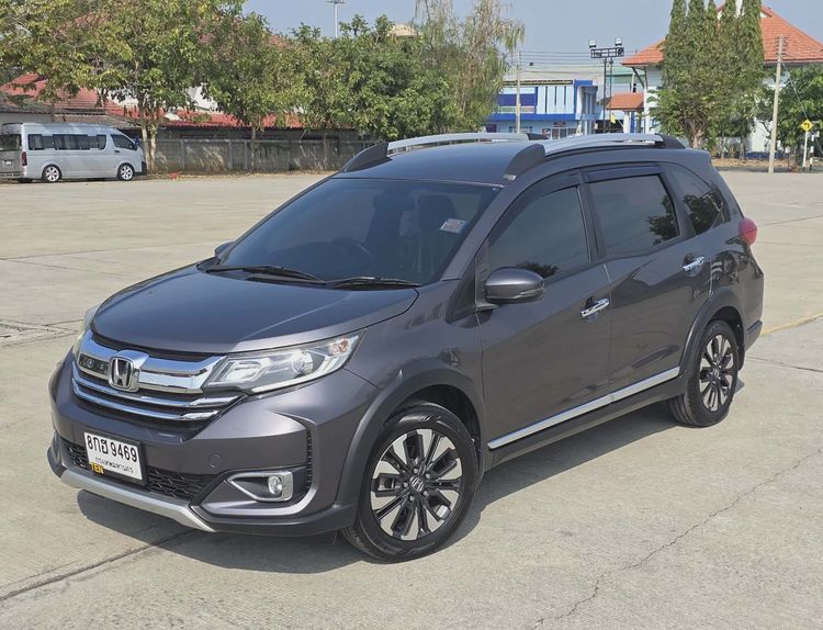 Honda BR-V 2019 1.5 SV Utility-car เบนซิน ไม่ติดแก๊ส เกียร์อัตโนมัติ เทา รูปที่ 2