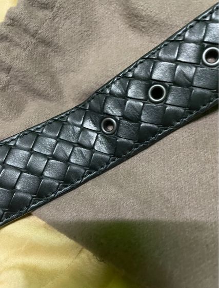 Bottega Belt 105cm. Black รูปที่ 5