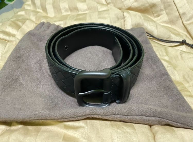 Bottega Belt 105cm. Black