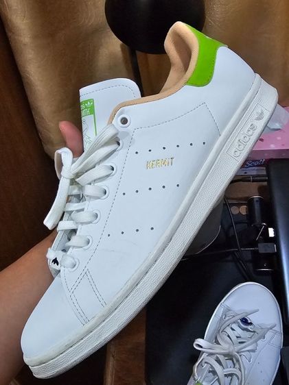 Adidas Stan Smith x Disney Miss Piggy Kermit (รุ่นพิเศษสีหายาก) รูปที่ 12