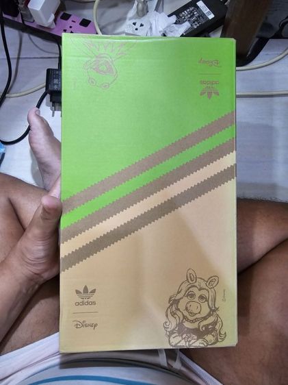 Adidas Stan Smith x Disney Miss Piggy Kermit (รุ่นพิเศษสีหายาก) รูปที่ 14