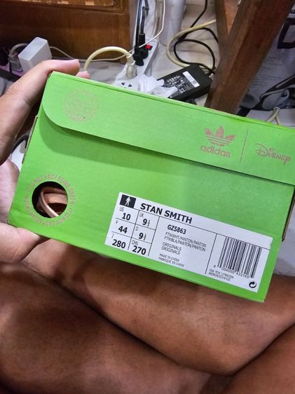 Adidas Stan Smith x Disney Miss Piggy Kermit (รุ่นพิเศษสีหายาก) รูปที่ 13