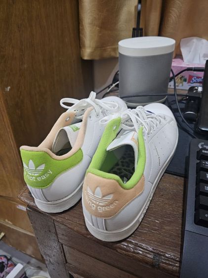 Adidas Stan Smith x Disney Miss Piggy Kermit (รุ่นพิเศษสีหายาก) รูปที่ 3