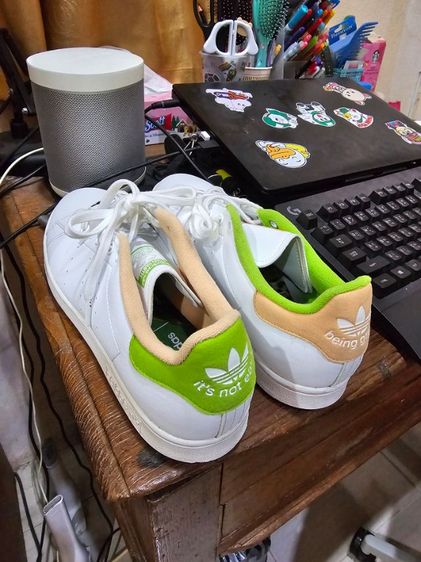 Adidas Stan Smith x Disney Miss Piggy Kermit (รุ่นพิเศษสีหายาก) รูปที่ 2