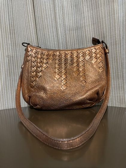 หญิง ทอง หนังแท้ Bottega Veneta vintage 