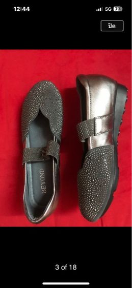 รองเท้าสตรี หนังวัวแท้ฟอกนิ่ม ของใหม่ แบรนด์Beyond  รูปที่ 3