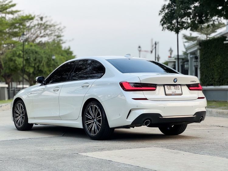 BMW Series 3 2022 320d Sedan ดีเซล ไม่ติดแก๊ส เกียร์อัตโนมัติ ขาว รูปที่ 4