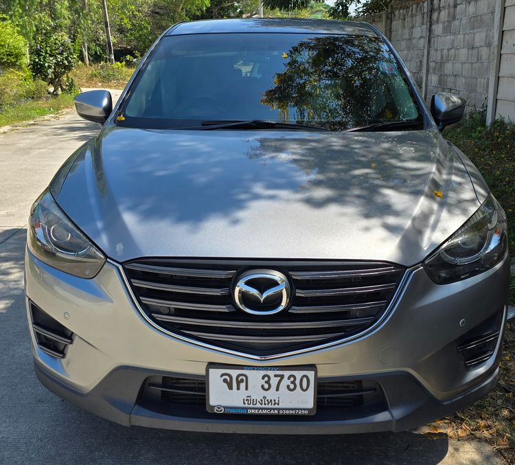 Mazda CX-5 2016 2.2 XD Utility-car ดีเซล ไม่ติดแก๊ส เกียร์อัตโนมัติ เงิน รูปที่ 2