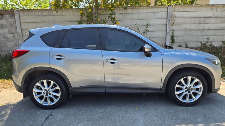 Mazda CX-5 2016 2.2 XD Utility-car ดีเซล ไม่ติดแก๊ส เกียร์อัตโนมัติ เงิน รูปที่ 3